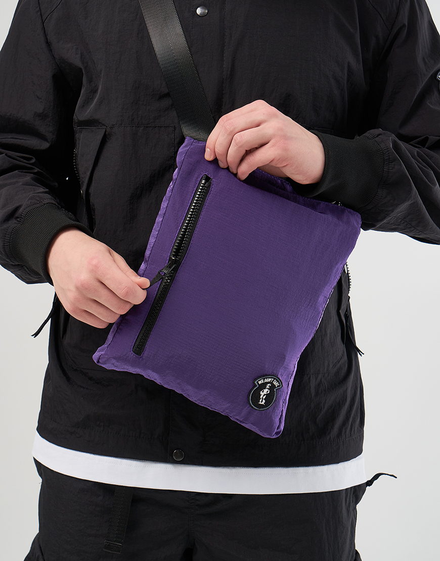 Сумка We Don’t Care Ripstop Nylon Cross Body Bag Purple