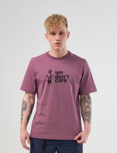 Футболка We Don’t Care Manneken Pis T-shirt Purple