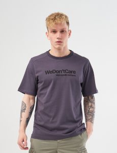 Футболка We Don’t Care Basic Logo T-shirt Dark Grey