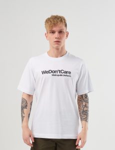 Футболка We Don’t Care Basic Logo T-shirt White