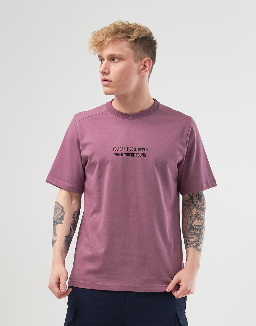 Футболка We Don’t Care V-Sign T-shirt Purple