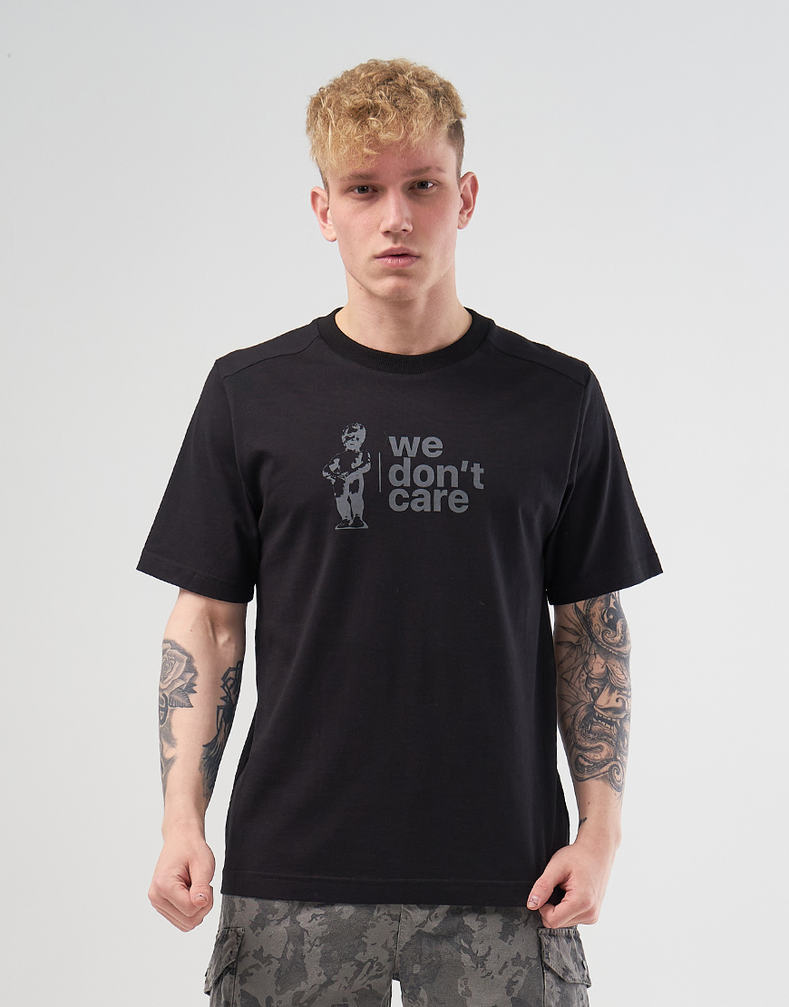 Футболка We Don’t Care Manneken Pis T-shirt Black