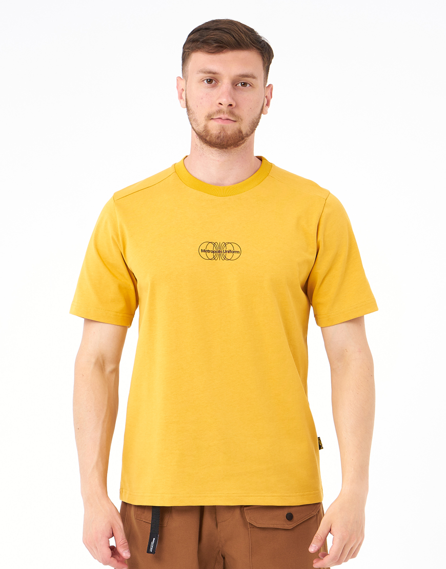 Футболка We Don’t Care Wave T-shirt Yellow